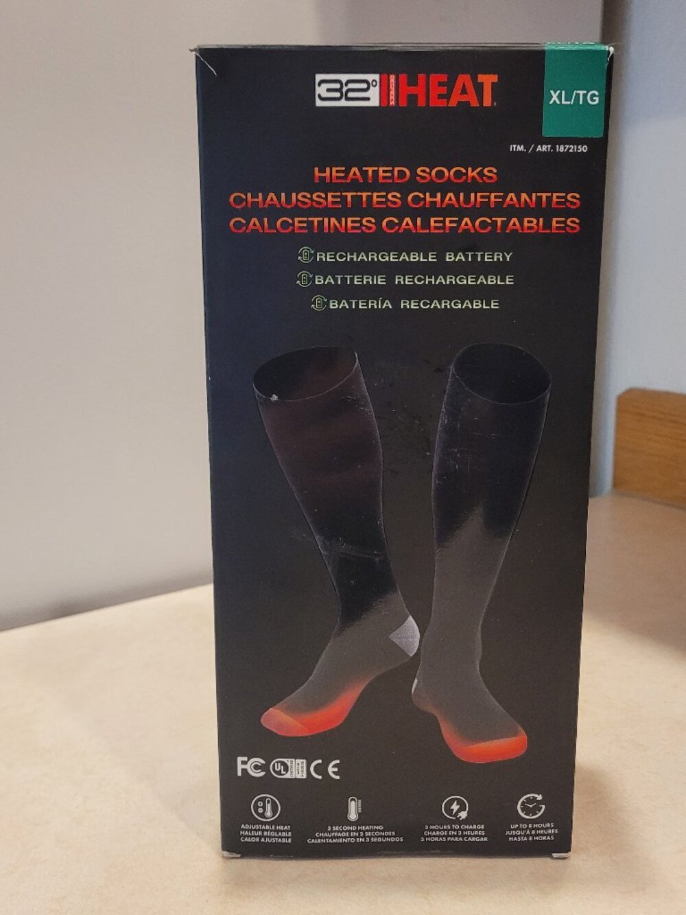 32° Heated Socks